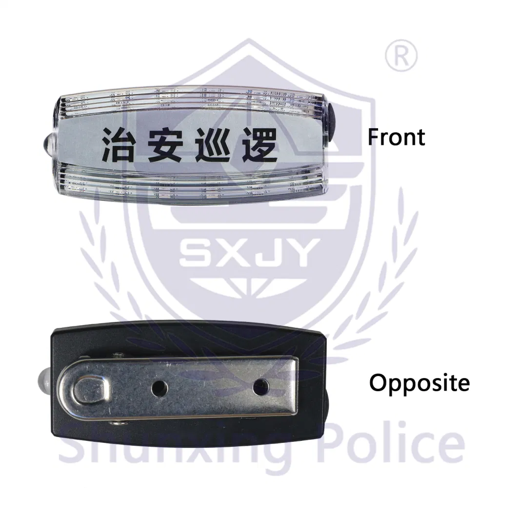 Rechargeable Strobe Shoulder Lights Clip Flasher Safety Warning Indicator Lights