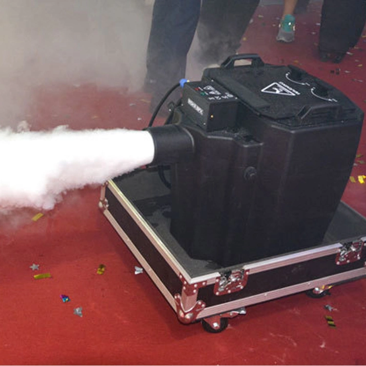 Disco Party Wedding Stage DJ Dry Ice Fog Smoke Making Machine 6000W Big
