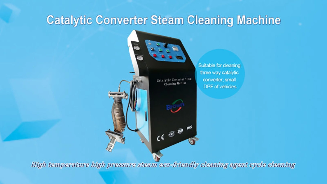 High Pressure Steam Catalytic System Cleaner Catalyst Cleaning Garage Equipment for SCR/DPF Filter Cleaning Machine Fuel Injector Cleaning Machine