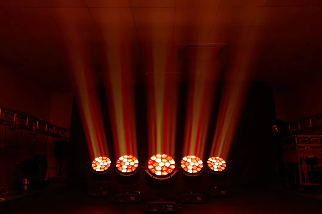 Litelees Big Eye- L4019 Rotation RGBW 4 in LED Moving Head Light Stage Light Effect Lighting