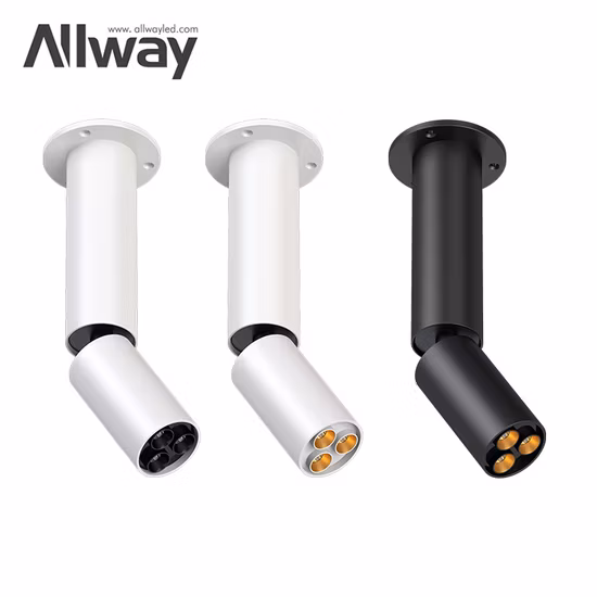 Allway Adjustable Moving Head Aluminumr LED Spotlight Lamp