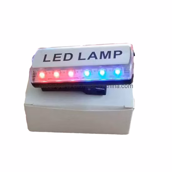 Rechargeable Strobe Shoulder Lights Clip Flasher Safety Warning Indicator Lights