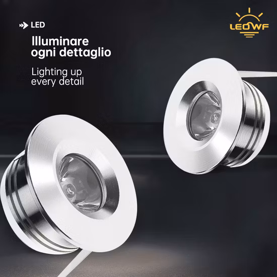 Factory Modern Displays LED Mini Spot Light Recessed Indoor Spot Light