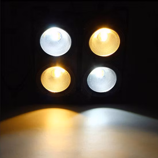 4X100W LED Audience Blinder Surface Light 4 Eyes Strobe